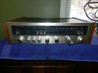 Vintage Kenwood Kr - 5600 Am Fm Stereo Receiver Fine Nr