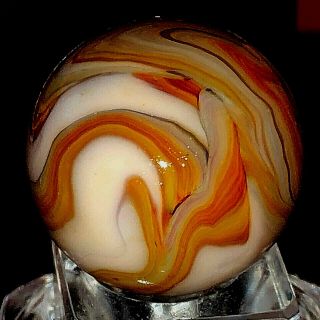 519 Stunning Vintage Christensen Agate Swirl Marble 23.  80 Mm