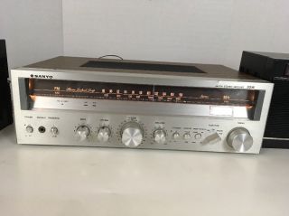 Vintage 1970’s Sanyo Am/fm Stereo Receiver,  Model 2016