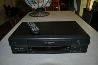 Jvc Hr - A591u Vcr Vhs 4 Head Hi - Fi Stereo Video Cassette Recorder Player
