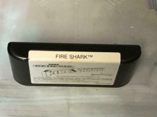 Sega Genesis Fire Shark Game Authentic Vintage 2