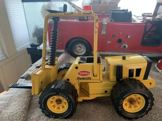 Vintage Tonka Forklift With Up And Down Forks
