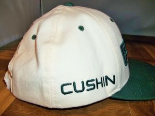 Mr.  Ping Golf Hat Cap Green Beige Unique Adjustable Vintage Made in USA 4