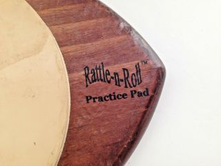 Vintage Snare Drum Practice Pad Rattle - n - Roll Austin Texas Live Music Capitol 2