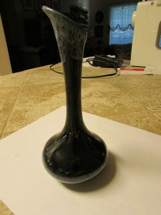 Vintage Signed Anna Van Briggle 7 " Pottery Ceramic Bud Vase Colorado Springs