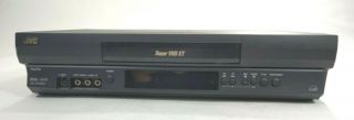 Jvc (hr - S2902u) Vhs Player/recorder (no Remote) Tested/works Great