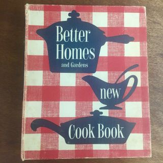 Vtg Better Homes Gardens Cookbook 1953 First Edition Second Printing 5 Ring