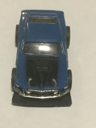 Vintage Blue Slot Car Ford Or Chevrolet Or Charger As - Is Prob Af/x