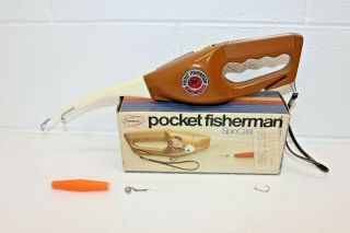 Vintage Popeil Pocket Fisherman Spin Casting Outfit W/ Instructions