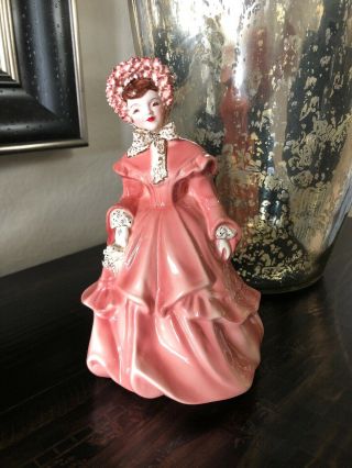 Melanie Figurine Florence Ceramics Pasadena Ca Vintage Hand Painted Collectible