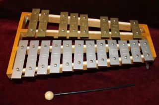 Quality German Vintage Xylophone Chromatic 1 - 1/2 Octave Scale