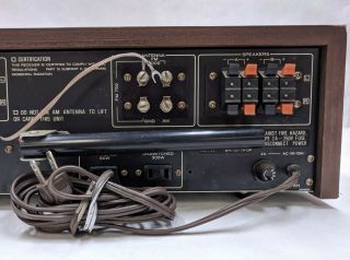 Vintage Kenwood KR - 3200 AM/FM Stereo Receiver Hi - Fi Audio Audiophile 1970 - 73 7