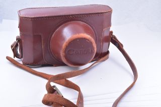 Vintage Canon Camera Leather Case For Canon Iid 2d Iid2 Iis2 Iif
