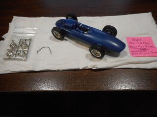 Vintage Revell 1/24 Scale Grand Prix Brm Slot Car Blue (see Pictures)