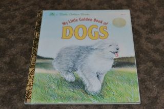 My Little Golden Book Of Dogs,  1983,  Hardback Book,  Jean Lewis,  Western Publishi