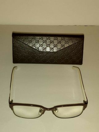 Gucci Gg9686 J 140 Vintage Eyeglass Frames Glasses With Case