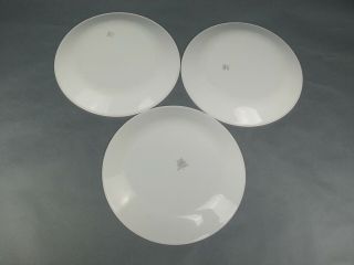 12pc Dinner Plates Butterfly Gold Corelle Vintage 8