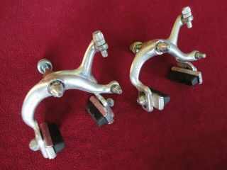 Vintage Dia - Compe N500 Side - Pull Road Brake Calipers For Through - Bolt Mount