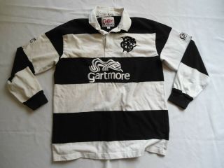Vintage Barbarians Gartmore Cotton Traders Rugby Jersey Shirt Size Large