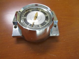 Vintage Airguide Boat Marine 35 MPH Speedometer 1960 ' s 1950 ' s 3