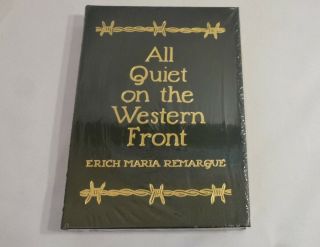 Easton Press All Quiet On The Western Front Erich Maria Remarque Leather