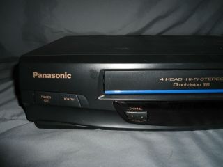 Panasonic PV - V4520 VCR VHS Player Omnivision 4 Head Hi - fi Stereo VCR - 3