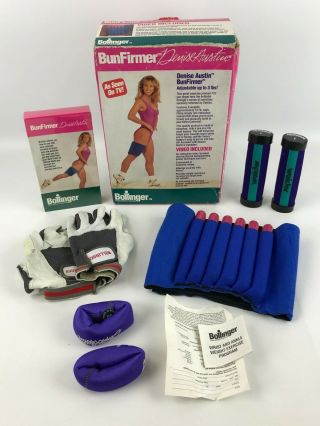 Vintage Denise Austin Bun Firmer Fitness Workout Bundle With