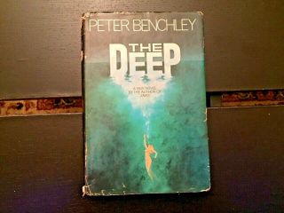 The Deep By Peter Benchley Stated First Edition 1st Printing 1976 Hcdj Doubleday