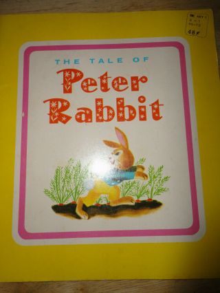 The Tale Of Peter Rabbit - - 1961 - - - Edited By Nova Nestrick - - Vintage