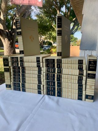 The World Book Encyclopedia Complete Set A - Z 1956 Immaculate