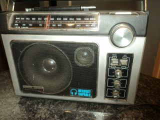 Vintage General Electric Ge Radio Ii Model 7 - 2885f Am/fm Radio W/ Box