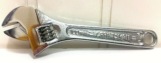 Vintage Craftsman 4 " Adjustable Wrench 100mm 44601 Usa Small Hand Tool 100