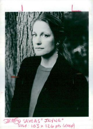 Jayne Anne Phillips Portrait - Vintage Photo