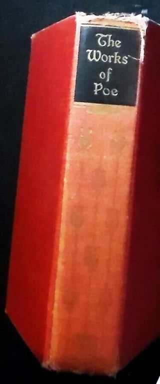 The Of Edgar Allan Poe In One Volume: Tales And Poems Hbk C.  1927 Vg