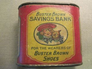 Vintage Buster Brown Savings Bank For The Wearers Of Buster Brown Shoes