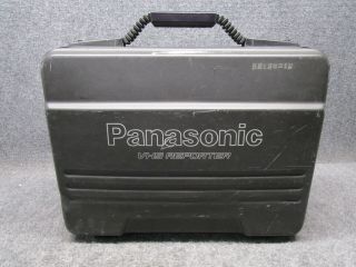 Vintage Panasonic Ag - 160 Vhs Reporter Video Recorder W/ Case And Accessories