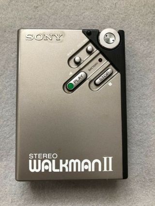 Vintage Sony Walkman WM - 2 Cassette Player & Demonstration Tape Parts 2