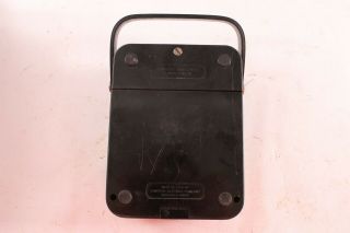 Vintage Simpson 270 Volt Ohm Millimmeter With Leads & Leather Case 3