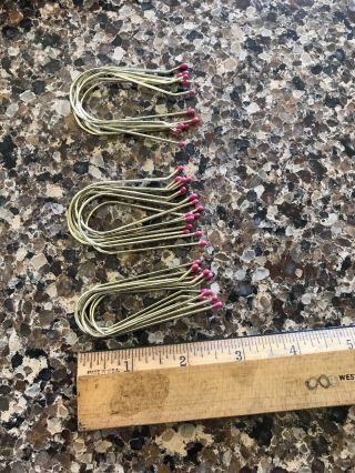 20 Vtg Clairol Kindness Clips Pins Electric Hot Roller Curler Replacement S M L