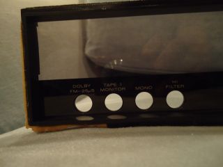 Marantz 2220b Stereo Receiver Parting Out Faceplate Insert Look 6