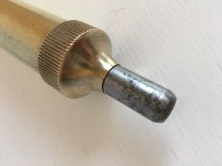 Vintage Tecalemit solid brass grease gun for motorcycle toolkit 3