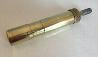Vintage Tecalemit solid brass grease gun for motorcycle toolkit 4
