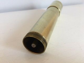 Vintage Tecalemit solid brass grease gun for motorcycle toolkit 5