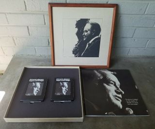 Bob Hope And His Friends 8 Track Stereo Tapes Gift Set Frame And Book Vintage