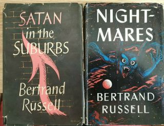 Satan In The Suburbs & Night - Mares.  By Bertrand Russell.  Bodley Head 1953 Hc/dj