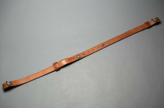 Vintage Leather Brownell Latigo Leather Rifle Sling W/swivels West Germany