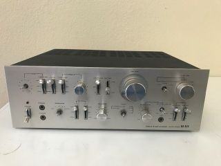 Vintage Gold Star Stereo Amplifier Amp Model Gsa - 8510