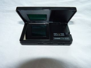 VINTAGE CASIO TV - 200,  LCD Pocket Analog Television MADE IN JAPAN, 6