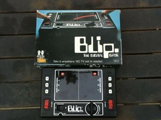 Vintage Blip The Digital Game Pong Game Vintage 1977 Tomy With Box