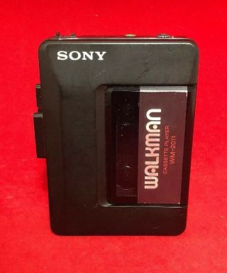 Vintage Sony Walkman Cassette Tape Player Wm - 2011